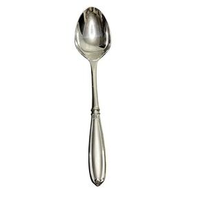 PRINCESS HOUSE BARRINGTON Large STAINLESS Solid Serving Spoon 12 1/2"